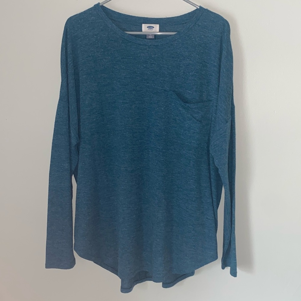 Old Navy Long Sleeve Drop Shoulder Top